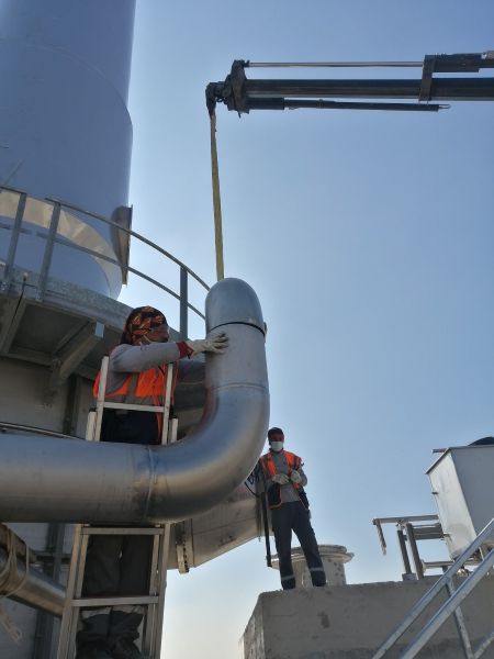 Outdoor works at height